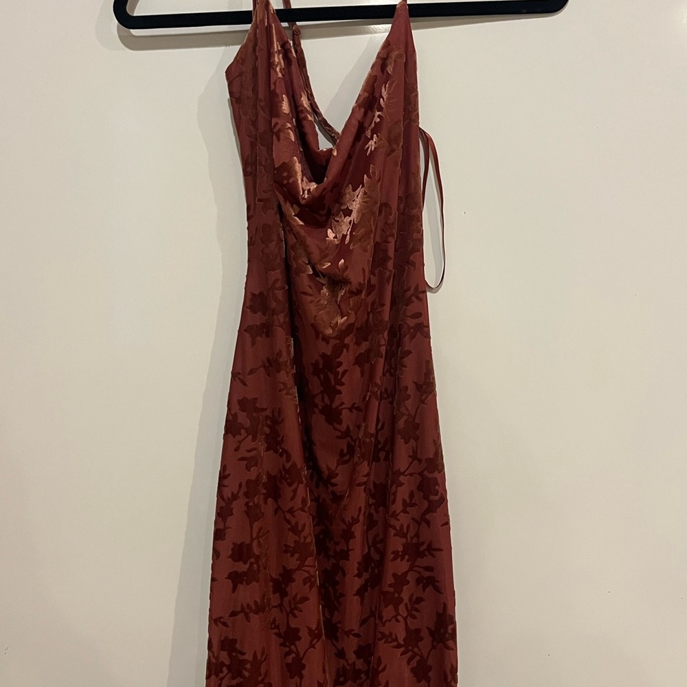Windsor Muave floral pattern dress